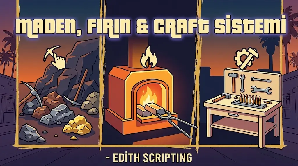 [MTA] Maden, Fırın & Craft Sistemi