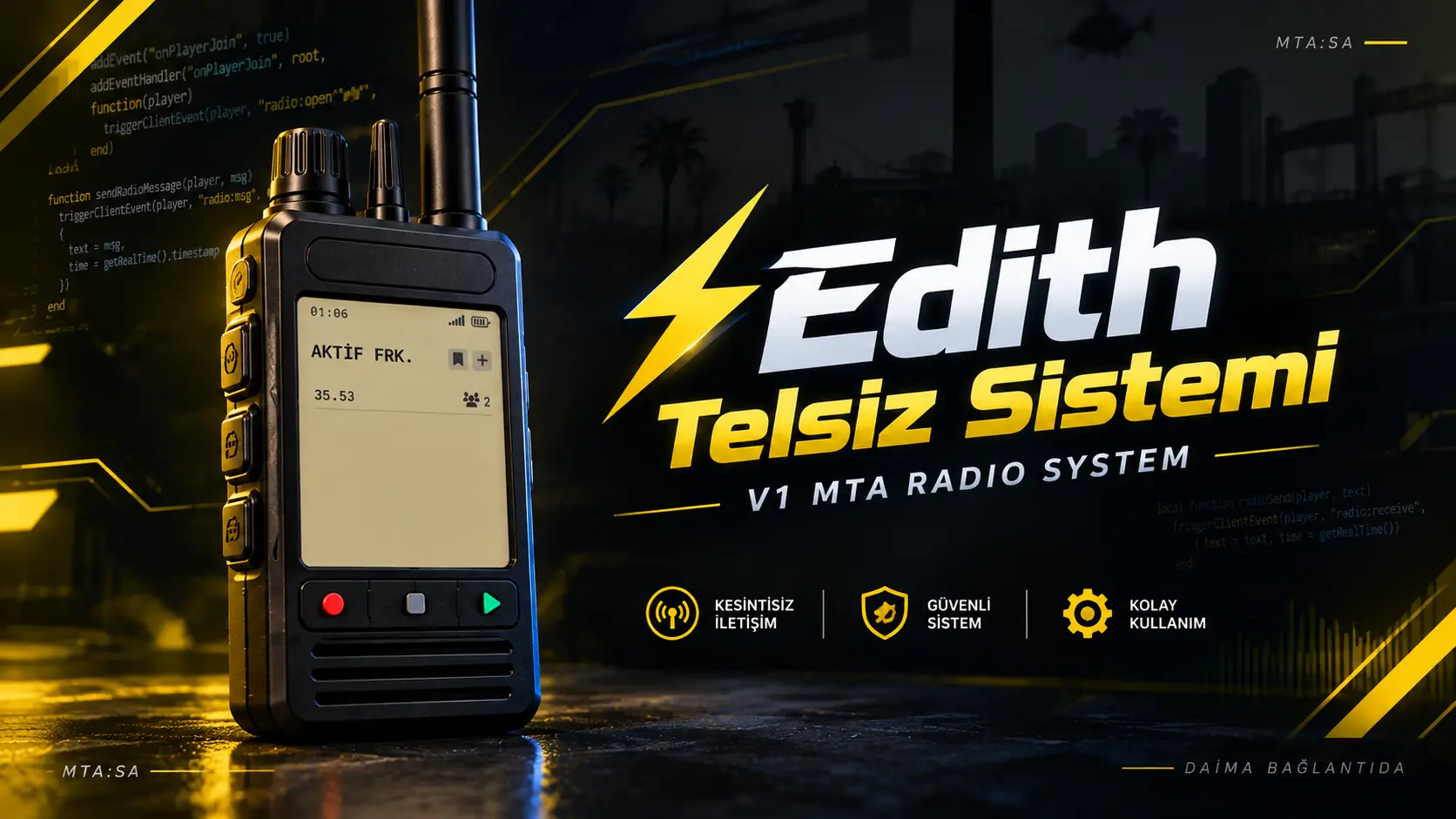 [MTA] Sesli Telsiz Sistemi 